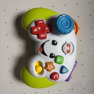 Fisher-Price Laugh Learn Game Learn Controller Musical Baby Toy Lights Works